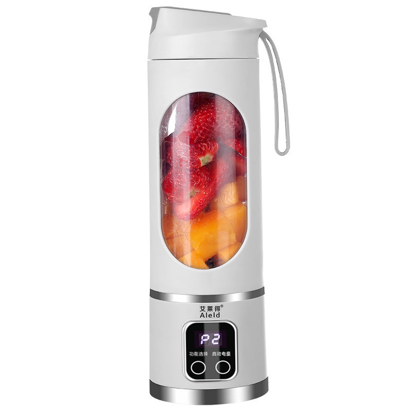 Portable USB blender. Make fresh smoothies anywhere in seconds.